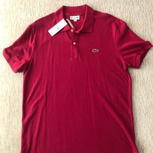 Lacoste polo. New with tags. XL Slim Fit